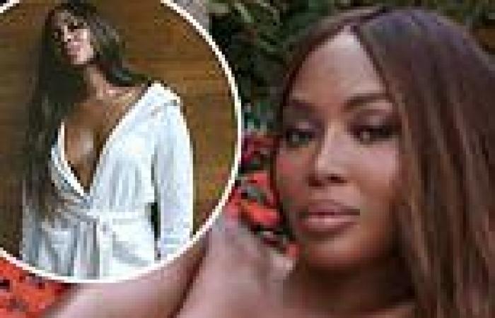 Naomi Campbell poses TOPLESS in just a pair of jeans in a snap for racy new ...