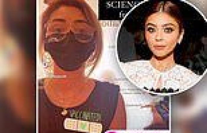 Sarah Hyland boasts about receiving third dose of COVID-19 booster vaccination ...