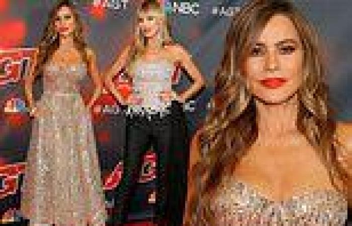 Heidi Klum and Sofia Vergara sparkle as they pull out all the fashion stops for ...