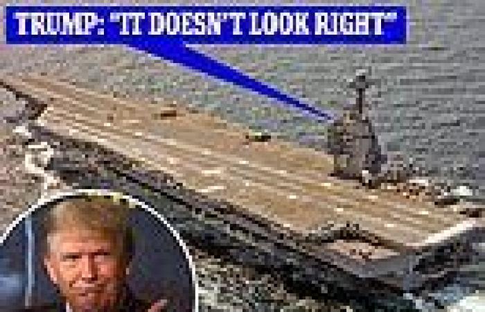 Trump complained that new $13B aircraft carrier USS Gerald Ford 'doesn't look ...