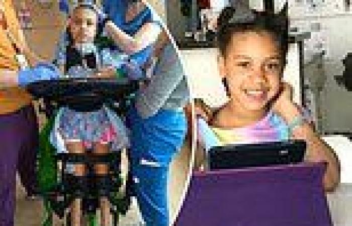 Eight-year-old girl left paralyzed after COVID triggered rare auto-immune ...