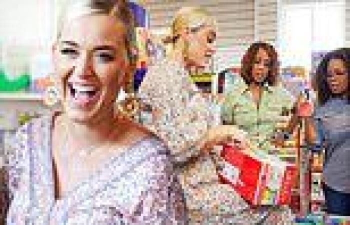 Katy Perry helps Oprah and grandmother-to-be Gayle King go baby shopping
