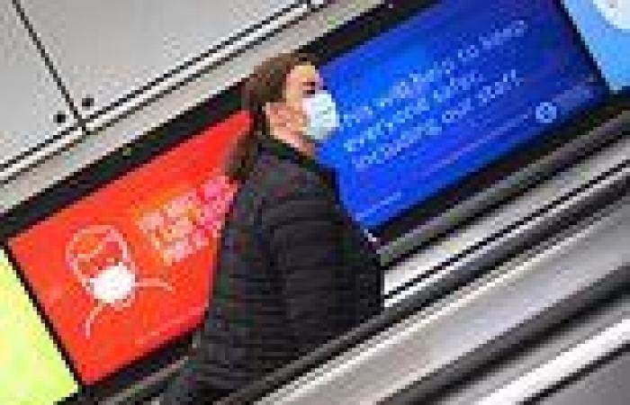 Fears of catching Covid from handrails spark rise in escalator falls at Tube ...