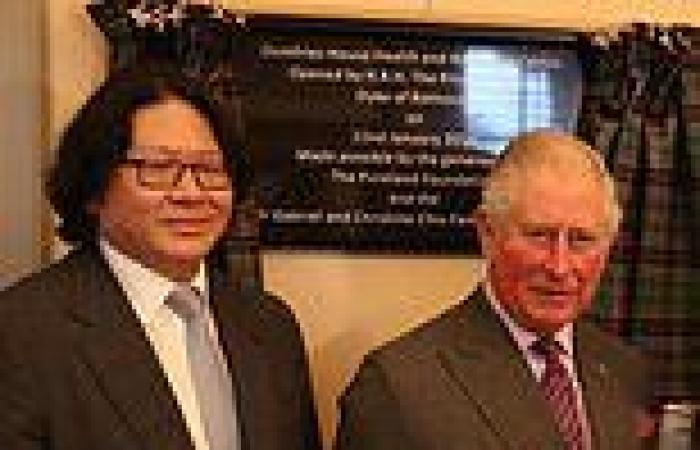 Charles and the Chinese donor who's a wanted man in Taiwan