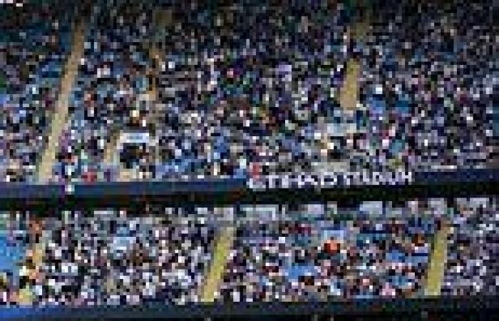 sport news Empty seats are visible at the Etihad despite Pep Guardiola's plea for more ...