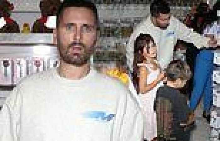 Scott Disick, 38, enjoys a family outing with his children after split from ...