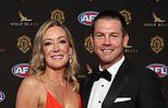 Ben Cousins leads the arrivals at the Brownlow Medal AFL Australia