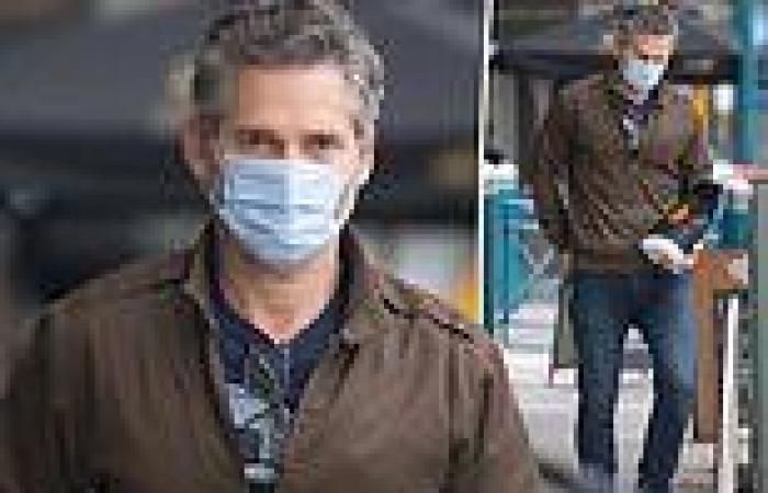 Eric Bana cuts a casual figure as he is seen picking up a bag of coffee beans ...