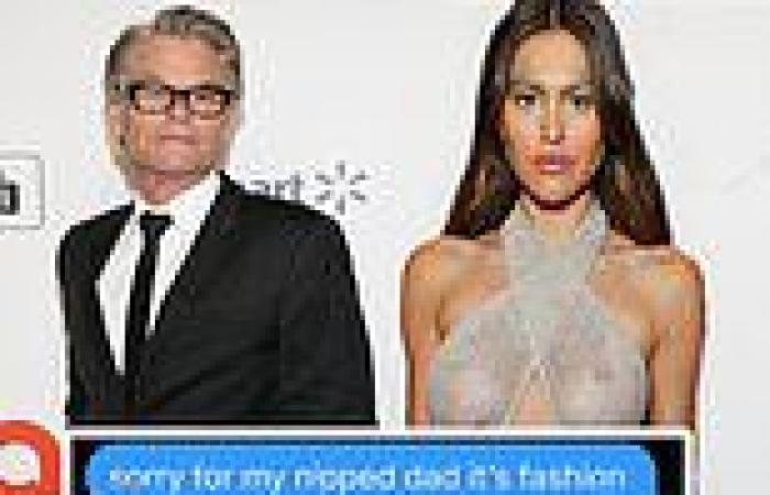 Amelia Hamlin says sorry to dad Harry Hamlin for rocking a barely-there 'naked ...