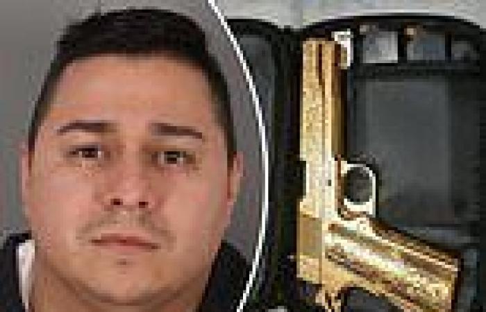 Cops seize two kilos of cocaine, a gold-plated handgun and nearly $44,000 in ...