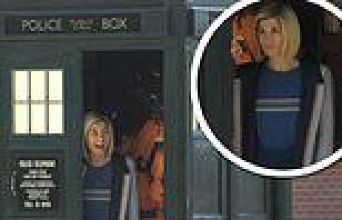 Jodie Whittaker mans the Tardis in Cardiff for her final instalments in Doctor ...