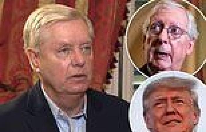 Graham tries to help Trump and McConnell bury the hatchet
