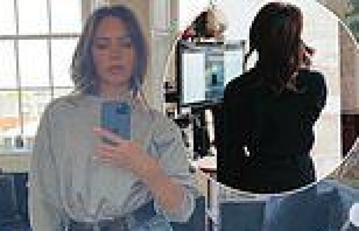 Victoria Beckham shares stunning behind-the-scenes snaps from her Spring Summer ...