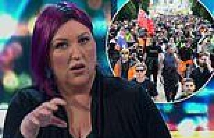 Radio host Meshel Laurie issues a scathing warning to protesting Melbourne ...