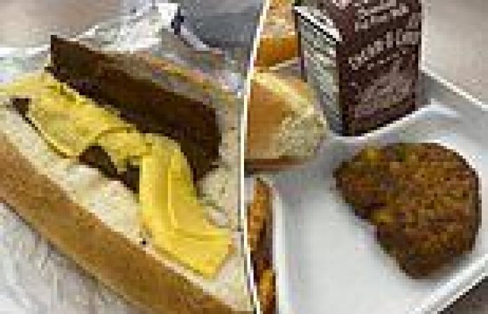 Disgusting school lunch photos cause outrage at NJ high school over $5 million ...