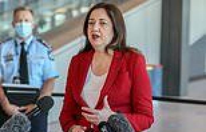 'We'll all be in lockdown': Fiery moment Annastacia Palaszczuk clashes with ...