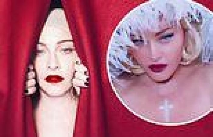 Madonna goes topless to promote her Paramount+ rock-doc Madame X... and teases ...