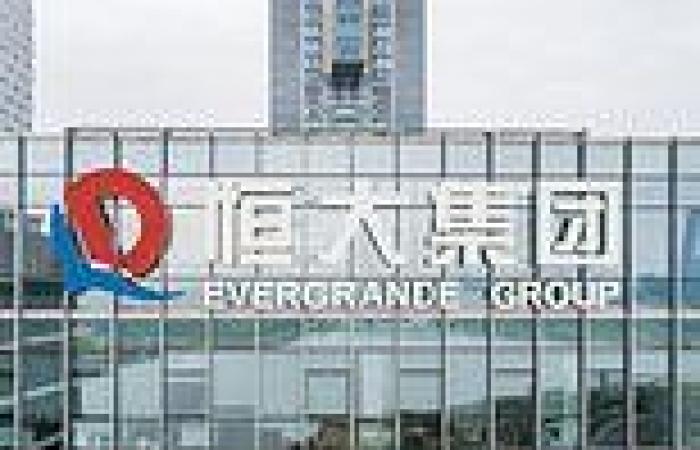 Fears Chinese real estate giant Evergrande will MISS deadline for $83million ...