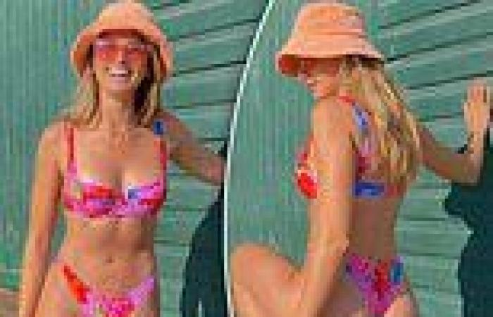 Model Natalie Roser showcases her flawless bikini body after scoliosis surgery