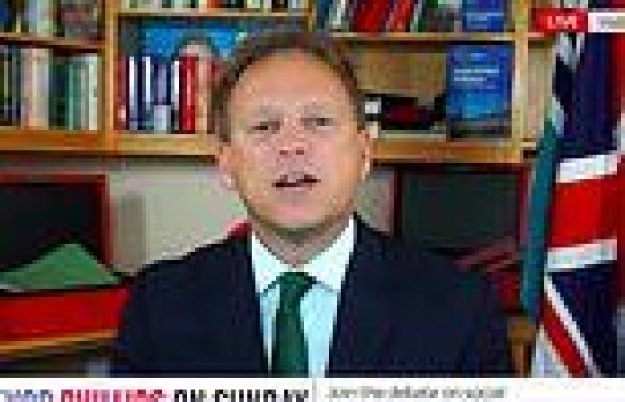 Grant Shapps accuses haulage firms of 'manufacturing' fuel crisis