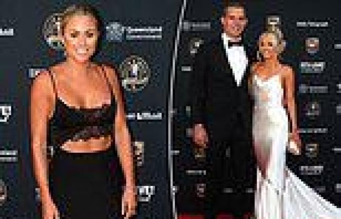 Arrivals at the 2021 Dally M Awards in Brisbane 