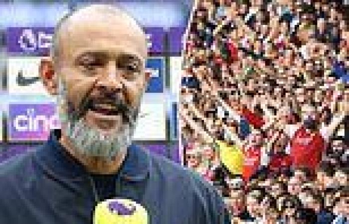 sport news Tottenham boss Nuno Espirito Santo pulled out of TV interview after he received ...