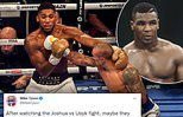 sport news Mike Tyson claims Anthony Joshua AND Oleksandr Usyk had a 'bad night'