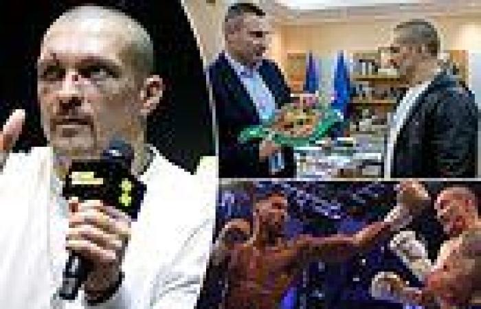 sport news Oleksandr Usyk jokes Anthony Joshua 'sent me to Elon Musk' with his punches in ...