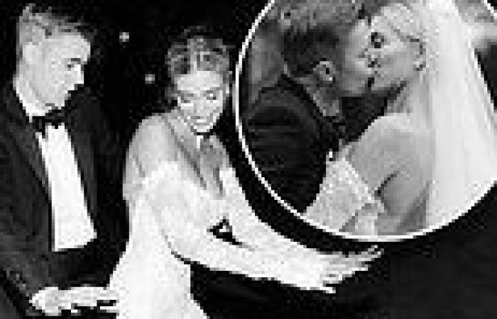 Hailey Bieber celebrates third wedding anniversary to husband Justin with ...