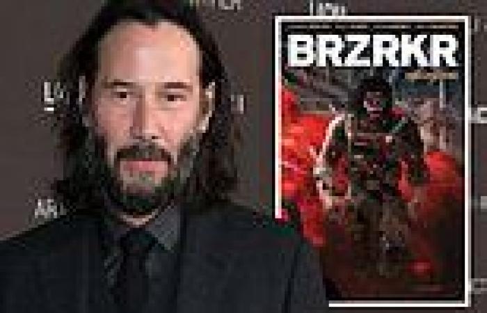 Keanu Reeves describes his first comic book BRZRKR as 'an examination of' ...