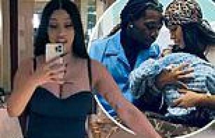 Cardi B shoots down tummy tuck speculation following birth of son during "crazy ...