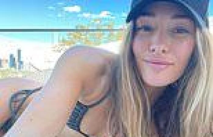 SAS Australia star Erin McNaught shows off her incredible figure in a sparkly ...