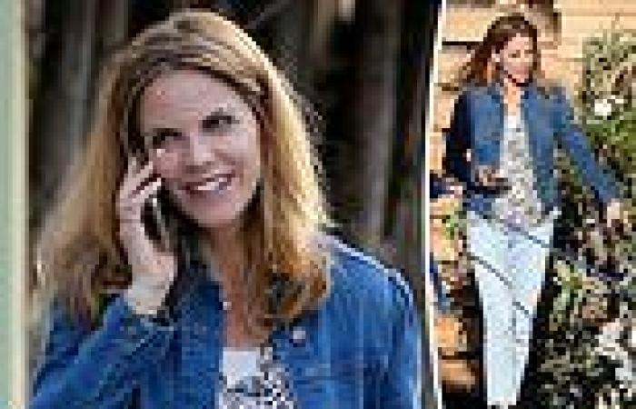 Natalie Morales is pictured for the first time since she announced she was off ...