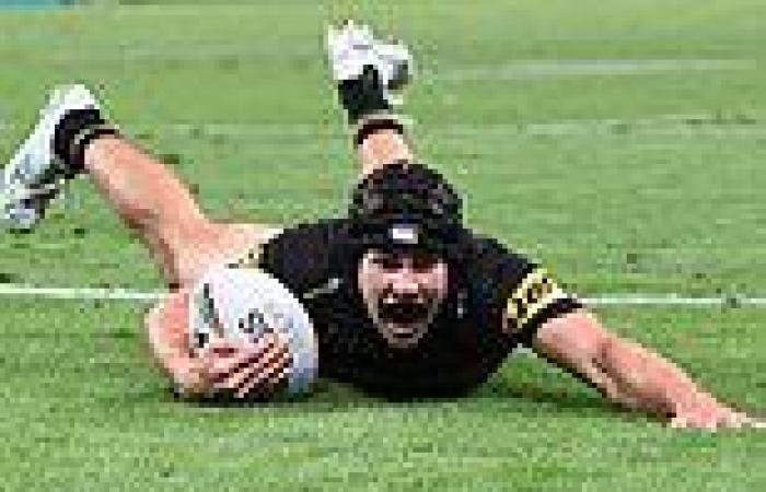 2021 NRL Grand Final: Penrith Panthers draw first blood against South Sydney at ...
