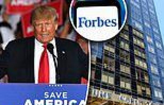 Trump falls off Forbes 400 richest list for first time in 25 years after losing ...