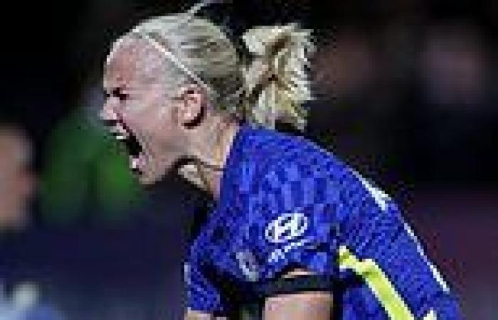 sport news Chelsea 3-3 Wolfsburg: Pernille Harder scores late equaliser in Women's ...