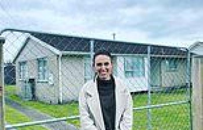 Jacinda Ardern visits the humble but 'happy' house she grew up in in New Zealand
