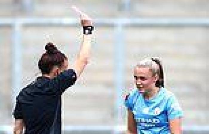 sport news Man City star Georgia Stanway targeted by 'abusive messages' after red card in ...