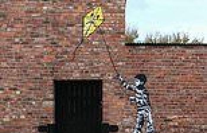 A mural by Banksy has appeared overnight on the wall of a Stockport pub in ...