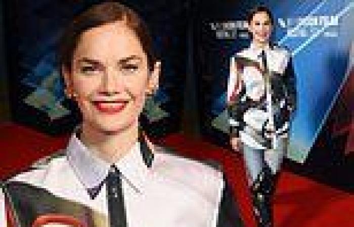 Ruth Wilson shows off her style credentials in satin shirt at the True Things ...