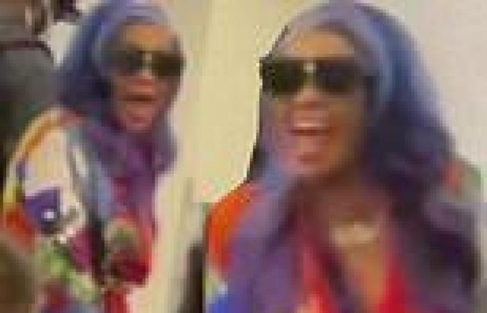 Blac Chyna in loud exchange over vaccination at Miami airport after fan asks ...