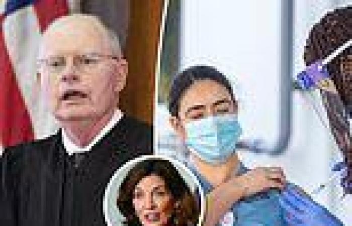 Judge allows unvaccinated healthcare workers in New York to apply for religious ...