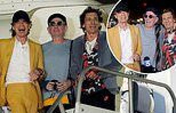 The Rolling Stones touch down at Hollywood Burbank Airport as their No Filter ...