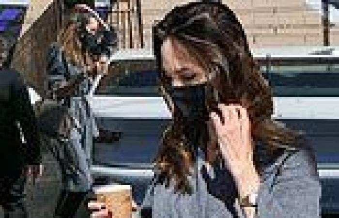 Angelina Jolie enjoys some vintage shopping... after being spotted with ...