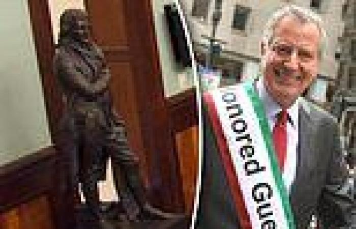 De Blasio banishes City Hall statue of slave-owning Founding Father Thomas ...