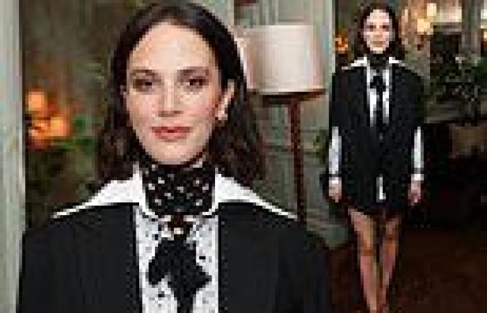 Jessica Brown Findlay makes a leggy display at Munich - The Edge of ...