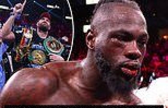 sport news Deontay Wilder finally breaks his silence to congratulate Tyson Fury on his ...