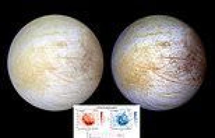 Hubble finds persistent water vapor on one half of Europa that some experts ...
