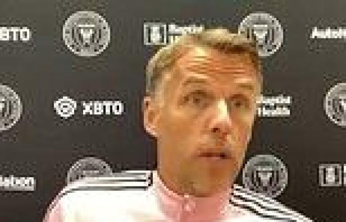 sport news Phil Neville apologises for accusing MLS referees of cheating in huge meltdown