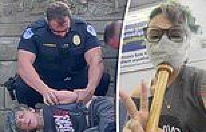 Woman swinging baseball bat and screaming 'Defund the Police' arrested outside ...